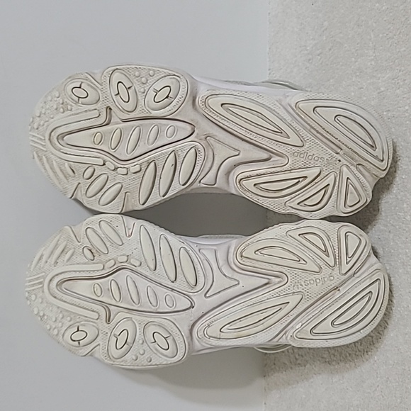 Adidas Women's Ozweego 'Cloud White' Silver Metallic Running Shoes EG0552 Size 7 - Picture 7 of 8